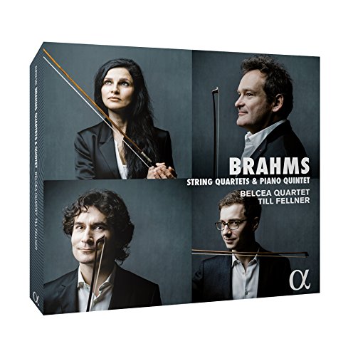 CD case featuring portraits of four musicians with string instruments.