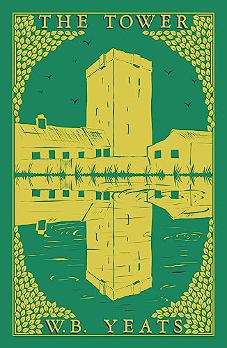 Green and gold book cover depicting a tower reflected in water.