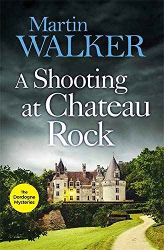 Book cover featuring a French chateau under a dark sky with title text above.