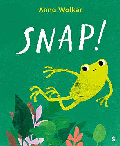 Green book cover with illustrated frog and bold "SNAP!" title.