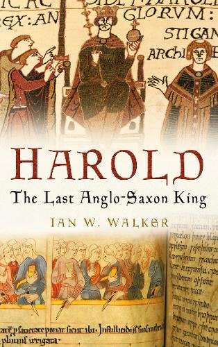 Book cover depicting a medieval king with illuminated manuscript details.