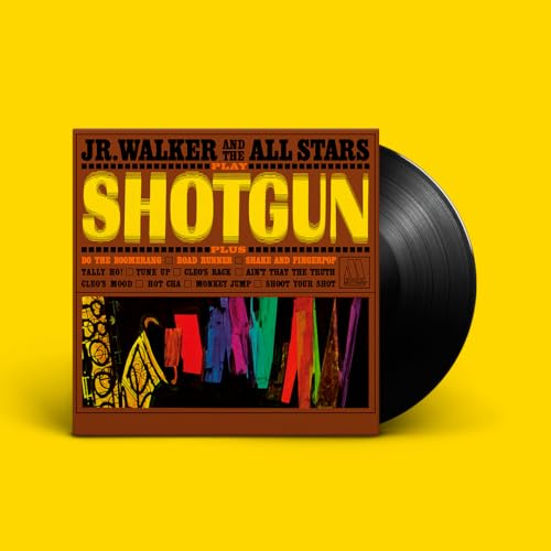 Vinyl record of Jr. Walker & The All-Starsā āShotgunā album cover.