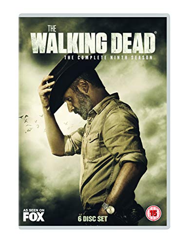 "The Walking Dead season 9 DVD cover featuring a man in a cowboy hat."