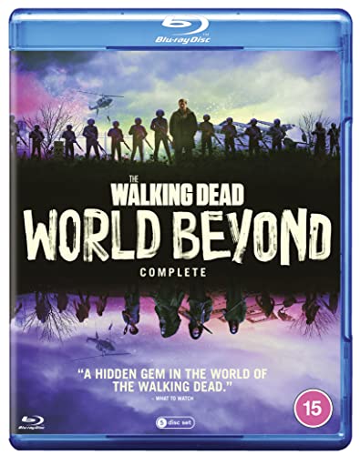 Blu-ray cover for "The Walking Dead: World Beyond" seasons 1 & 2.
