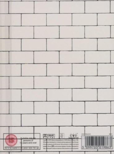 DVD cover of "Wall" with a white brick wall pattern and barcode.