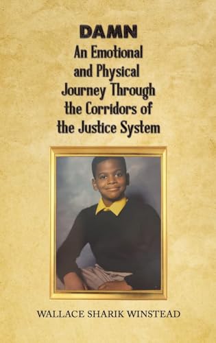 Book cover with a portrait of a young Black man in a gold frame.