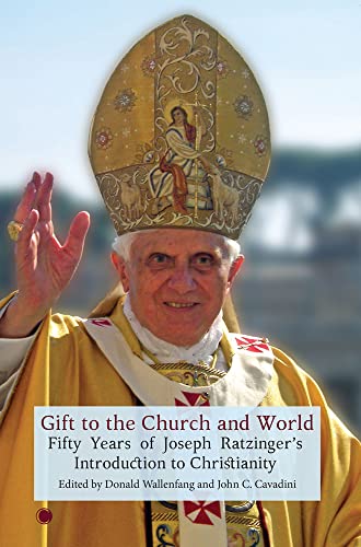Book cover featuring Pope Benedict XVI in ceremonial robes and mitre.