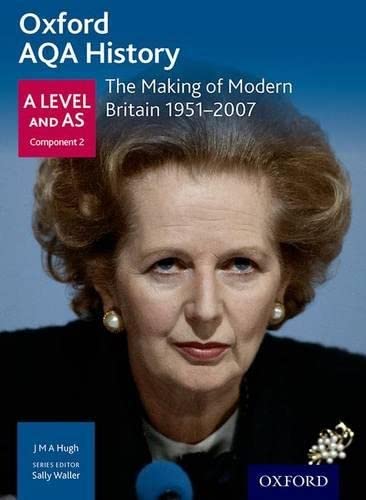 Textbook cover featuring a portrait of Margaret Thatcher against a blue background.