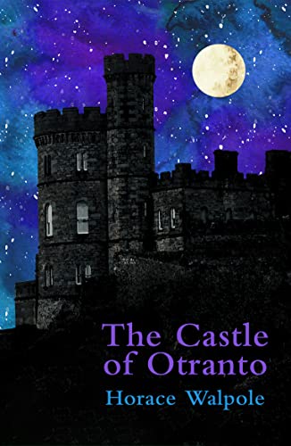 Dark castle silhouette against a starry night sky, book cover.