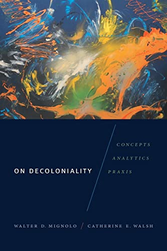 Book cover with abstract orange, yellow, and blue paint strokes over a dark background.