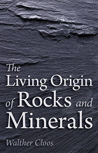 Book cover with white text on a dark, textured slate rock background.