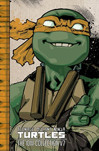 Comic book cover featuring Michelangelo, a Teenage Mutant Ninja Turtle.