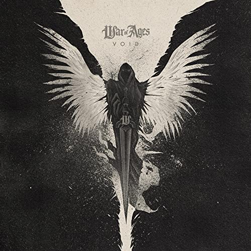 CD cover: dark figure with large wings holding a sword.