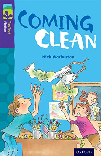 Book cover: children reacting to spilled paint and a messy art room.
