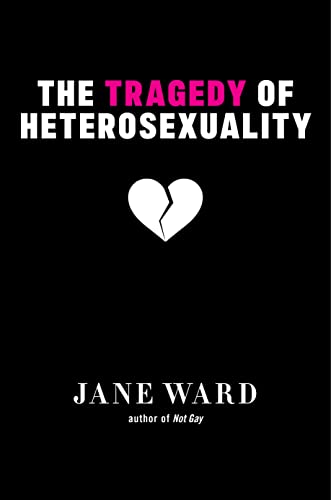 Book cover: black background, pink title, broken white heart, author Jane Ward.