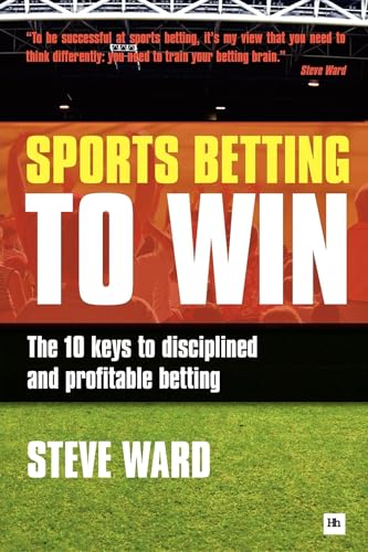 Book cover: "Sports Betting to Win" by Steve Ward, with green and orange tones.