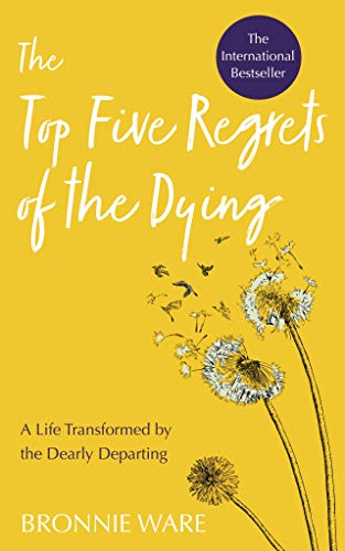 Book cover with yellow background, white title text, and dandelion seeds blowing away.
