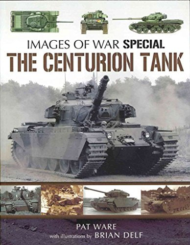 Book cover featuring a Centurion tank in a wartime landscape.