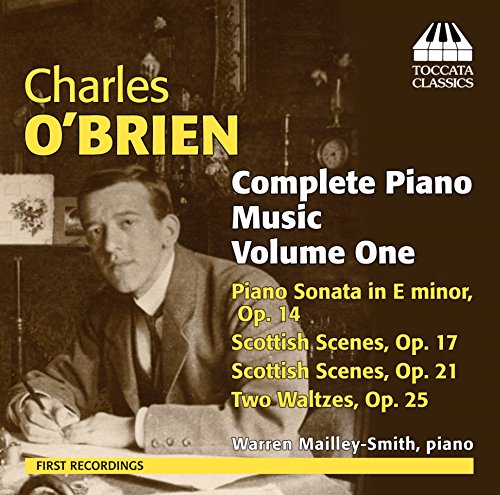CD cover with a man sitting at a piano, Toccata Classics logo.