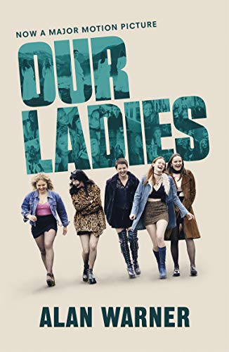 Book cover for “Our Ladies” featuring five young women walking together.