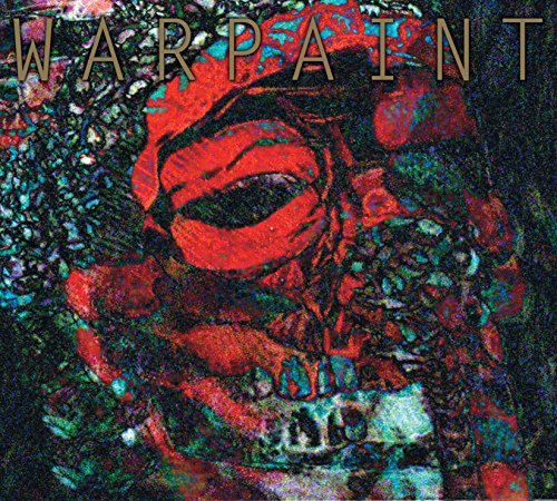 CD cover for Warpaint’s “The Fool” with abstract red and blue imagery.