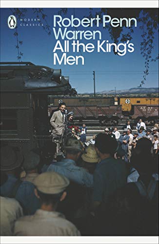Book cover: “All the King’s Men” with a crowd and train image.