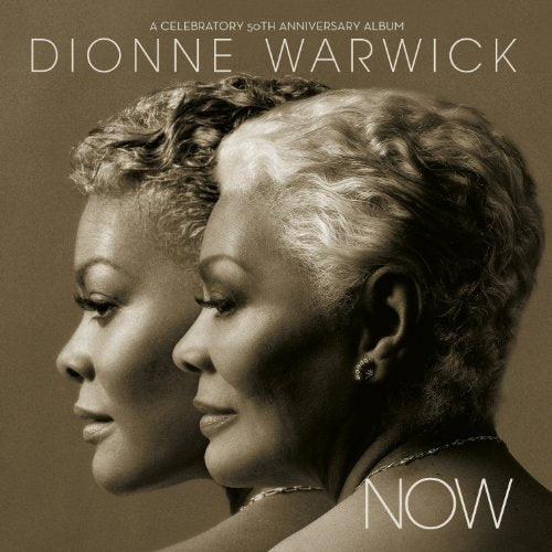 Dionne Warwick album cover featuring a double exposure of her portraits.