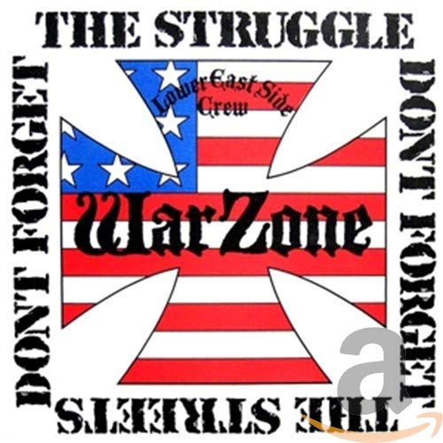 CD cover with a patriotic shield and bold “WarZone” lettering.