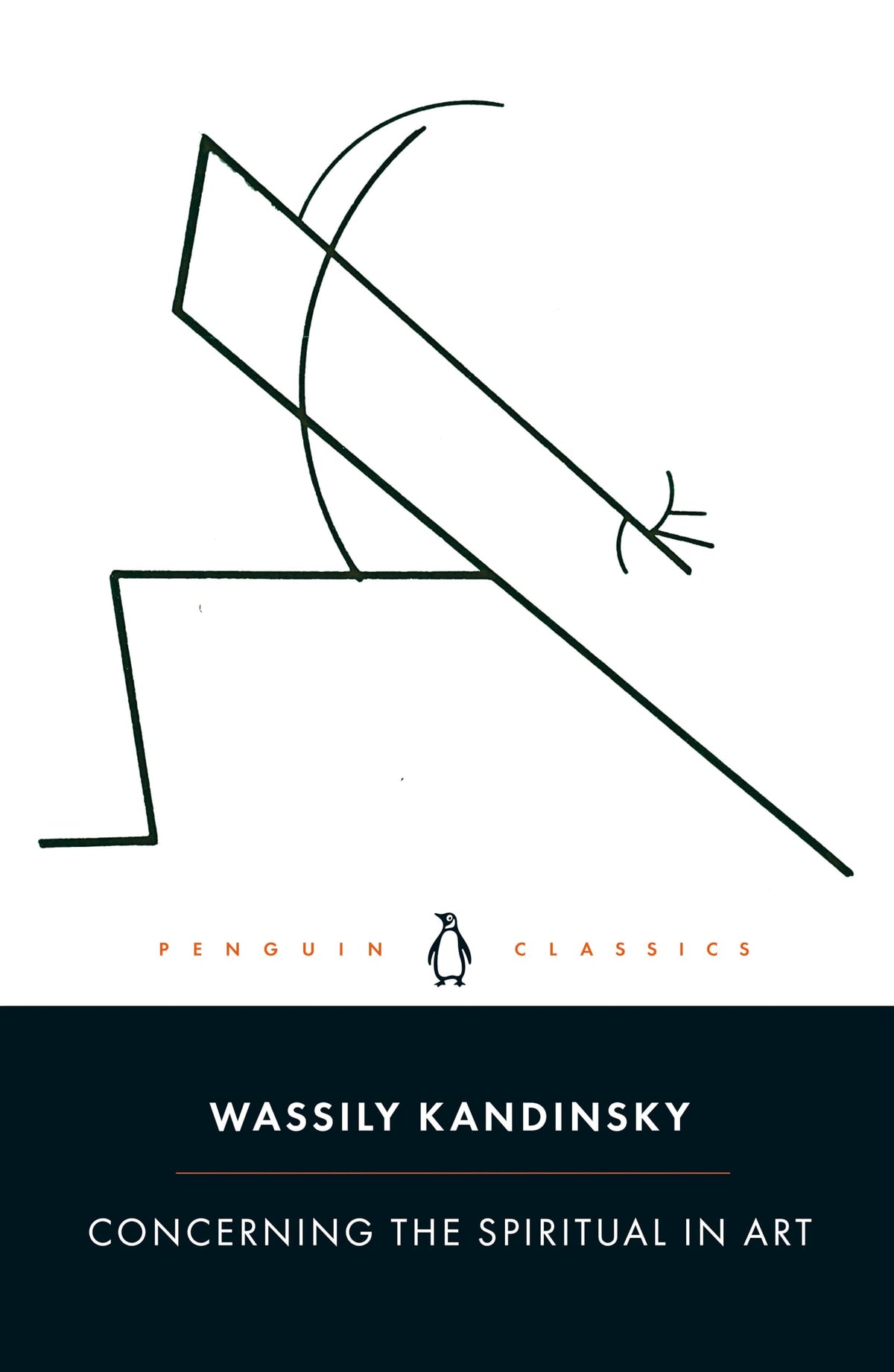 Book cover: abstract lines, Penguin Classics logo, Kandinsky’s name and title.