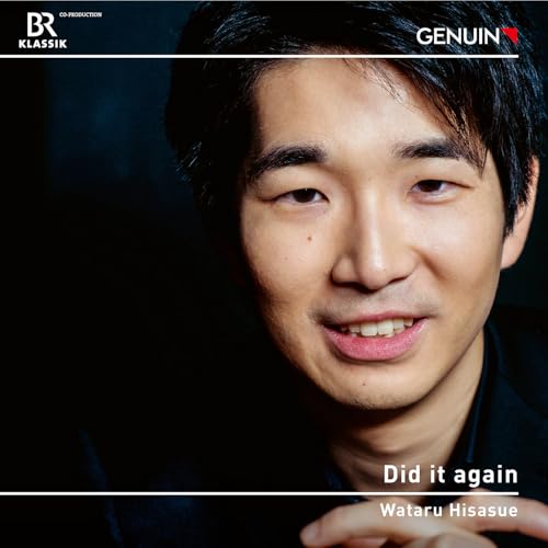 CD cover featuring a portrait of musician Wataru Hisasue.