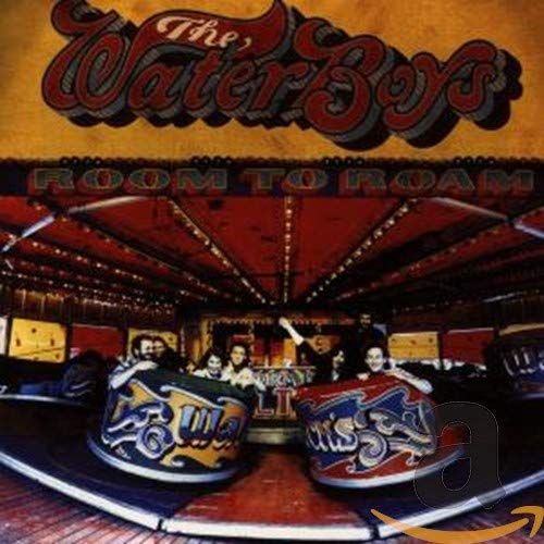 The Waterboys album cover, "Room To Roam," featuring a carousel.