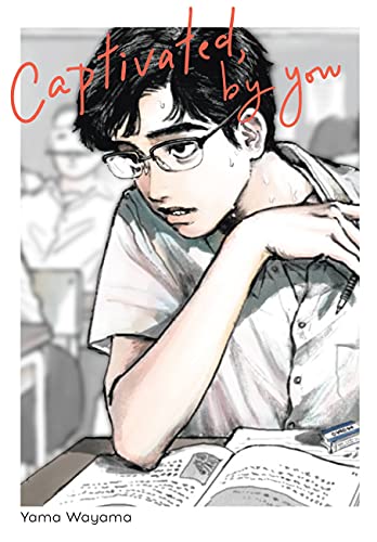 Book cover: manga-style illustration of a young man with glasses.
