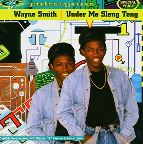 CD cover for Wayne Smith’s “Under Me Sleng Teng” featuring a portrait.