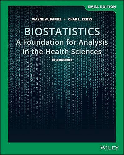 Green textbook cover with title "Biostatistics: A Foundation for Analysis.
