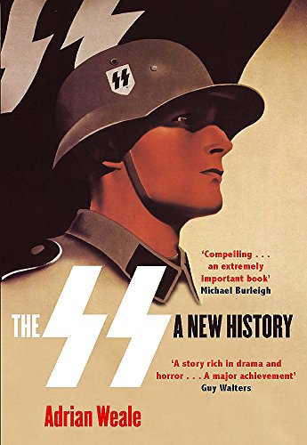 Book cover featuring a profile of a soldier in an SS helmet and uniform.
