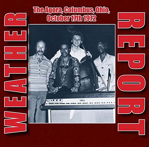 CD cover of Weather Report band members with instruments, 1972.