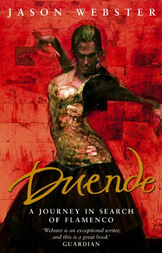 Book cover featuring a flamenco dancer against a textured red background.