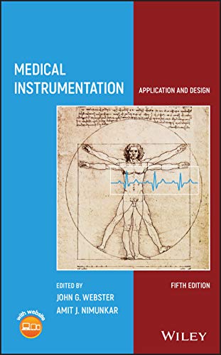 Book cover: "Medical Instrumentation" with Vitruvian Man illustration.