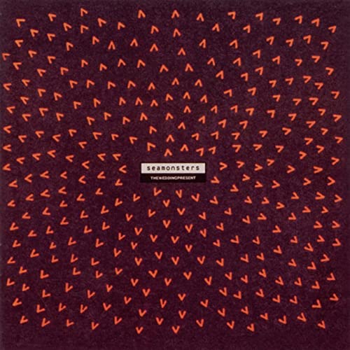 CD cover for "Seamonsters" by The Wedding Present, patterned with red arrows.