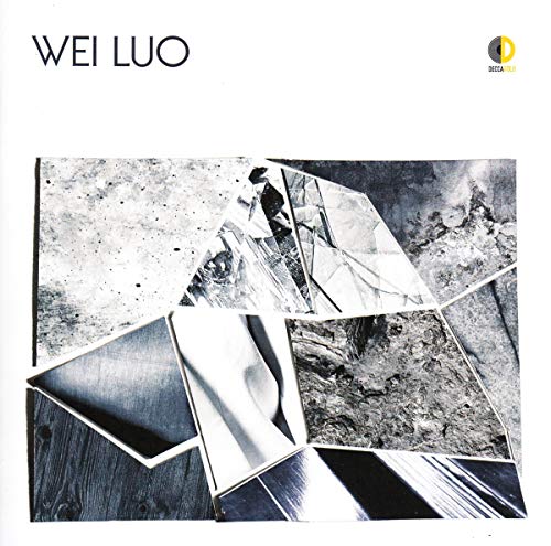 CD cover for Wei Luo, featuring fragmented, grayscale architectural imagery.