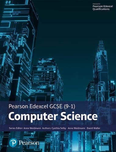 Textbook cover for Pearson Edexcel GCSE (9-1) Computer Science.