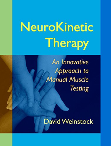 Book cover for NeuroKinetic Therapy by David Weinstock featuring hands layered over each other.