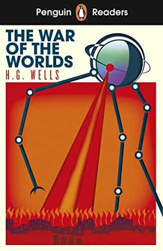 Book cover for “The War of the Worlds” featuring a Martian tripod.