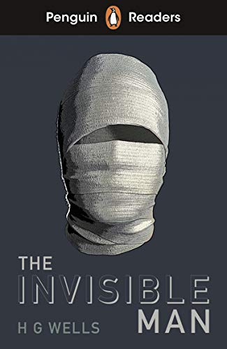 Book cover for "The Invisible Man" by H.G. Wells, featuring a bandaged head.