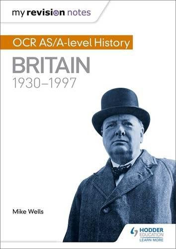 History revision notes book cover with portrait of Winston Churchill.