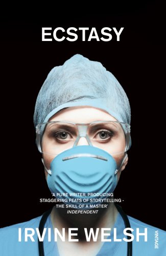 Book cover showing a person in medical scrubs, surgical mask, and cap against black.