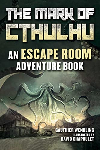 Book cover featuring a large, tentacled creature and a dilapidated building.