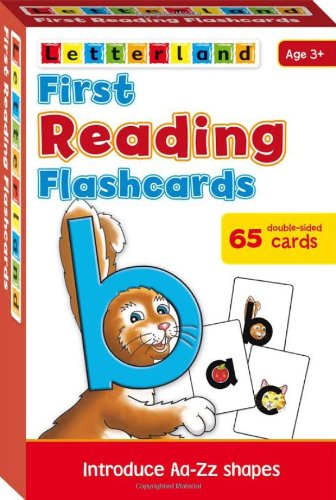 Box of Letterland flashcards featuring a cartoon cat and the letter 'b'.