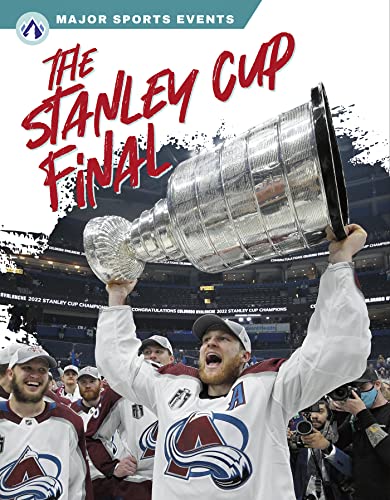 Book cover featuring the Stanley Cup held aloft by a celebrating hockey player.