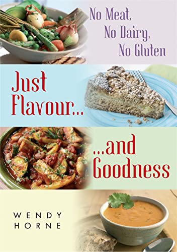 Cookbook cover featuring vegetable dishes, cake, and soup with text overlay.